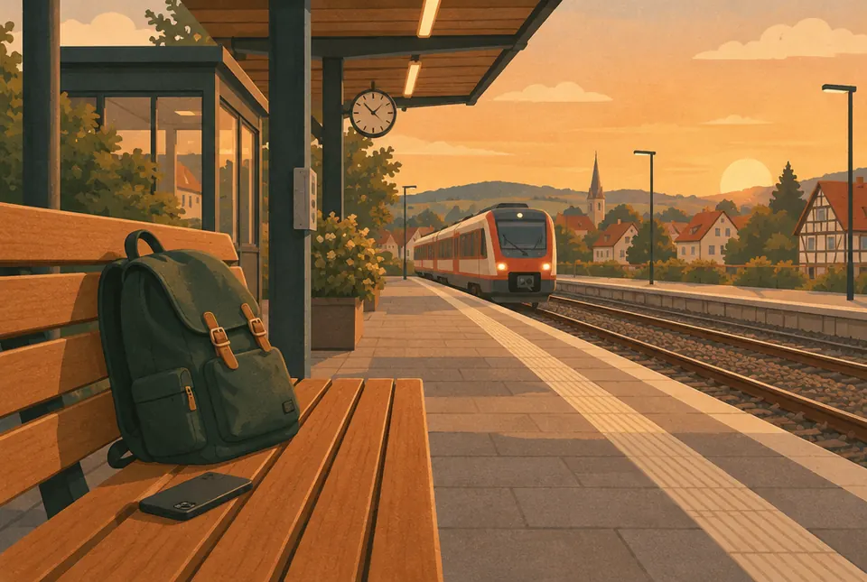 Illustration: Entspannt wach statt abgelenkt