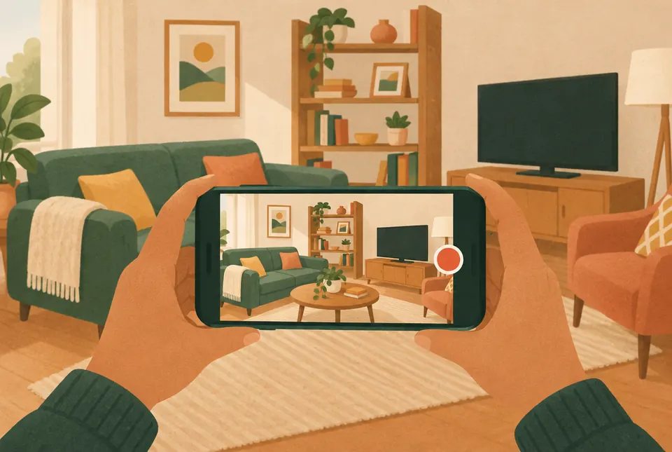 Illustration: Hausrat per Video festhalten
