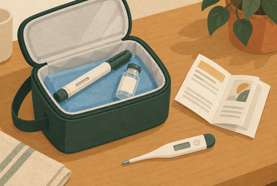 Illustration: Insulin hält auch ohne Kühlschrank