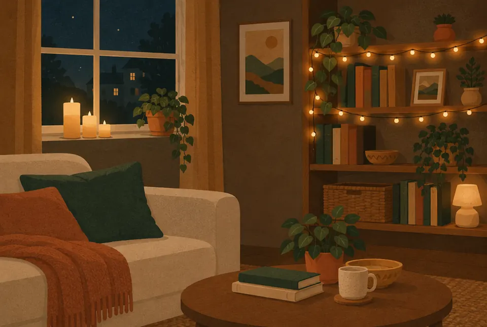 Illustration: LED-Kerzen statt echter Flammen