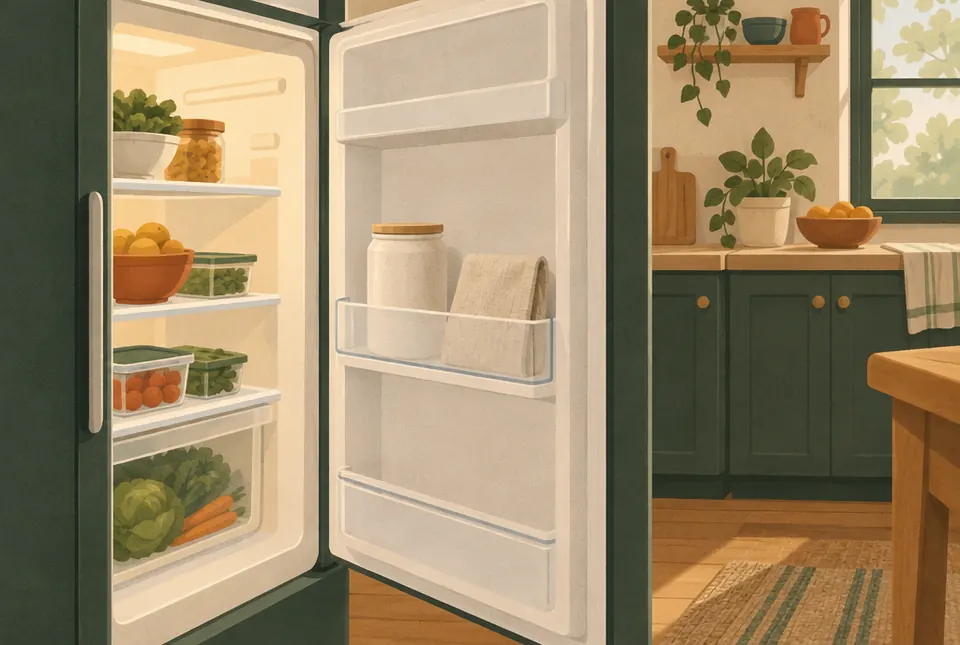 Illustration: Die Notfalldose im Kühlschrank