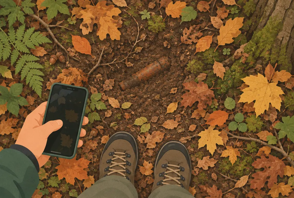 Illustration: Munition gefunden: nicht anfassen